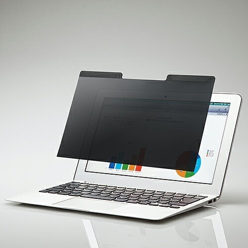 液晶保護フィルター 覗き見防止 マグネットタイプ 13.3（16:9）インチワイド EF-PFM133W2