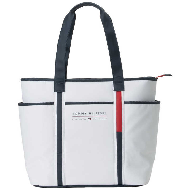 トミーヒルフィガー　ゴルフ用品 トートバッグエッセンシャルTHMG6ST8ホワイト　THMG6ST8_26SS