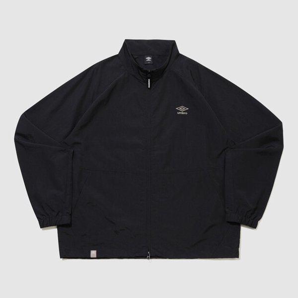 クラシックスタンドネックウォームアップウィンドブレーカージャケット BLACK UR121CJK31 BLK0