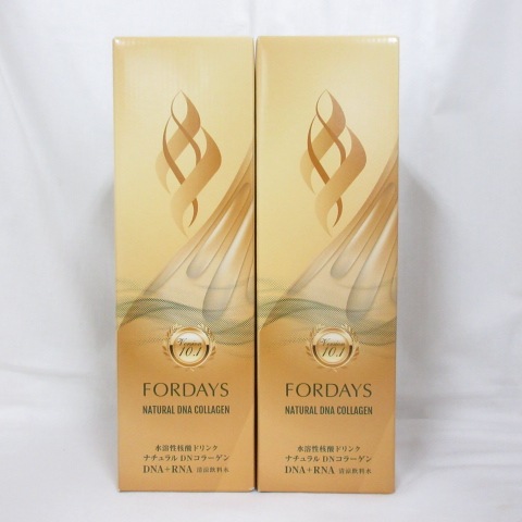 【新パケ第10.1世代】【2本セット】 フォーデイズ 核酸ドリンク ナチュラル DNコラーゲン DNA・RNA配合 720ml 清涼飲料水 ( 1121-y1 )