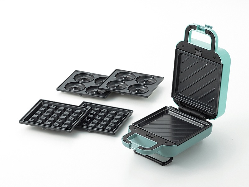 「マリ・クレール」着脱式3WAYホットサンドメーカー