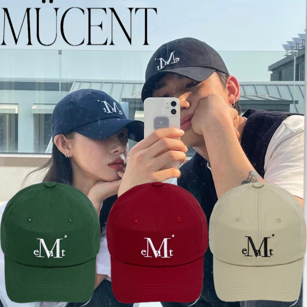 クーポン贈呈/MUCENT/BALL キャップ/9カラー/ユニセックス//韓国ファッション/ストリート/ペアルック