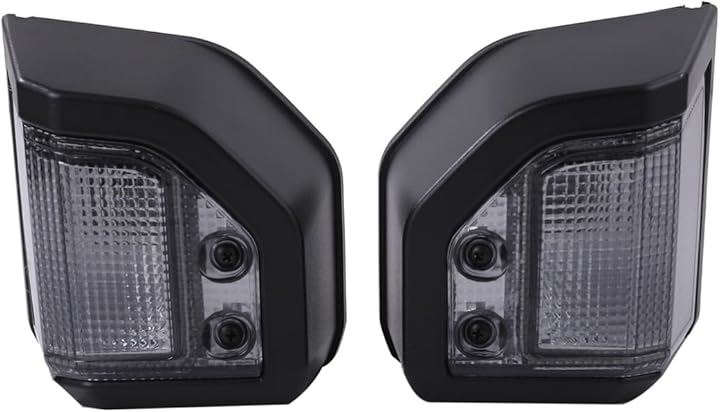 トヨタ 用 ウインカー ライト ウィンカー ランプ 左右セット ランドクルーザー ランクル 70 交換 修理 ドレスアップ カスタムパーツ 社外品(クリアーレンズ)