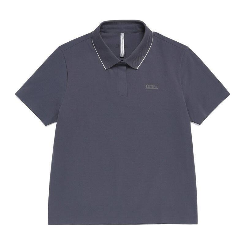 ナショナルジオグラフィック NATIONALGEOGRAPHIC N262WPL240 レディース クラズ セミオーバーフィット 半袖 襟付きTシャツ URBAN GREY N262WPL240257