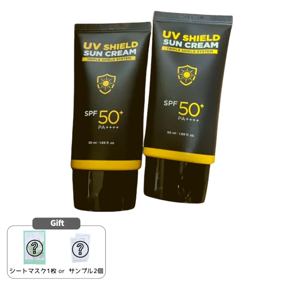 UVシールド 白濁なし 日焼け止め 50ml 企画 (50ml*2ea)