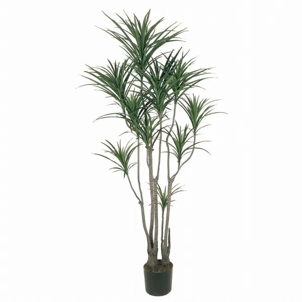 FG007648 造花 ユッカポット LGREEN メーカー直送