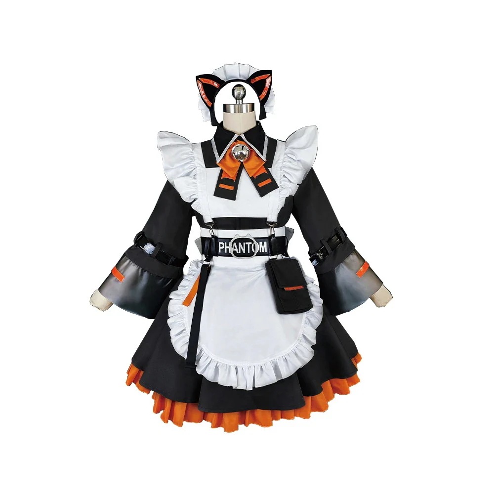 バーチャルYouTuber　VTuber　Alban Knox (アルバーン ノックス)　メイド服　女体化　にじさんじ　コスプレ衣装期間限定30％