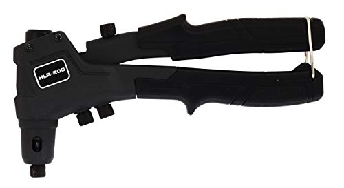 色：ブラック 新潟精機 SK ハイレベルハンドリベッター HLR-200