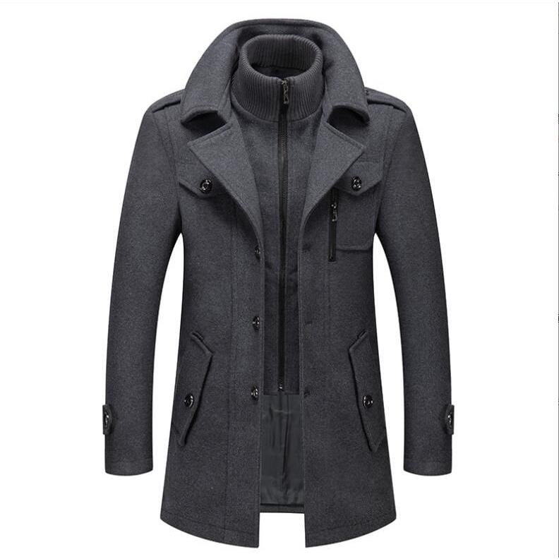 ラシャコート ジャケット 立ち襟 メンズ 秋冬 アウター カジュアルスーツ 長袖 チェスターコート ストレッチ 冬 スリム 細身 ラシャスーツ ビジネスジャケット