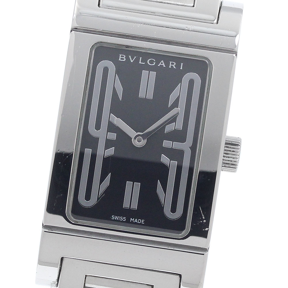 ブルガリ BVLGARI RT39S レッタンゴロ クォーツ レディース _943721【中古】