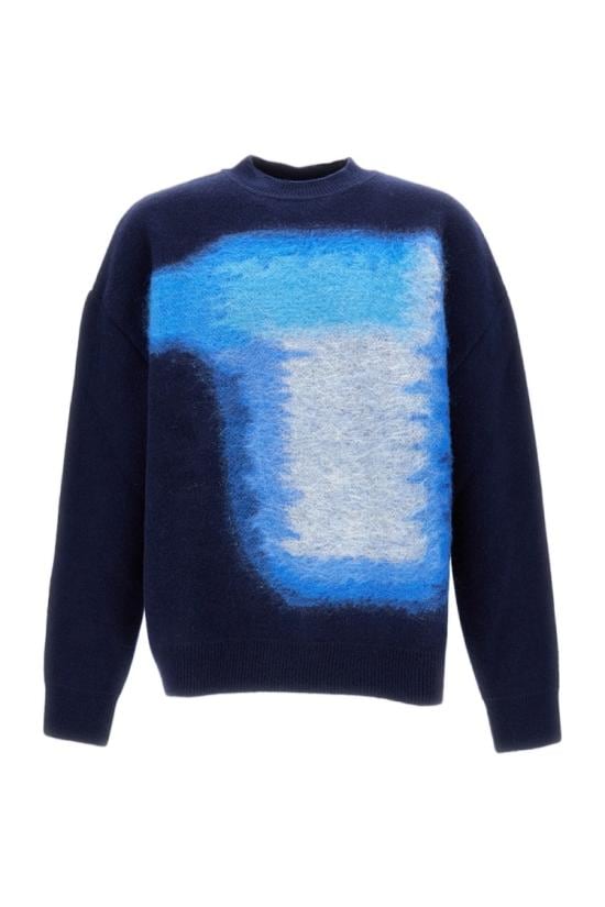 GIVENCHY Men Sweatshirts BM90VT4YNB407 Blue