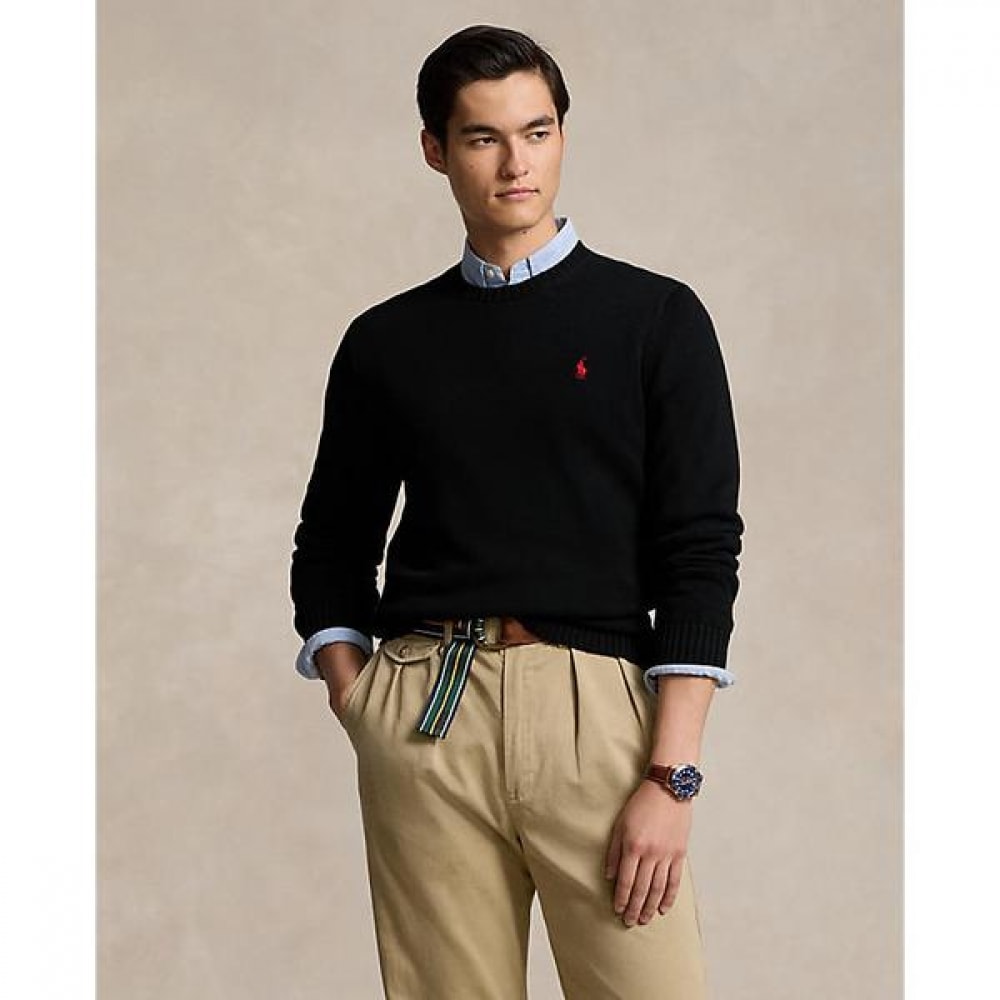 ポロ ラルフ ローレン メンズ コットン クルーネック セーター MNPOSWE16821121001