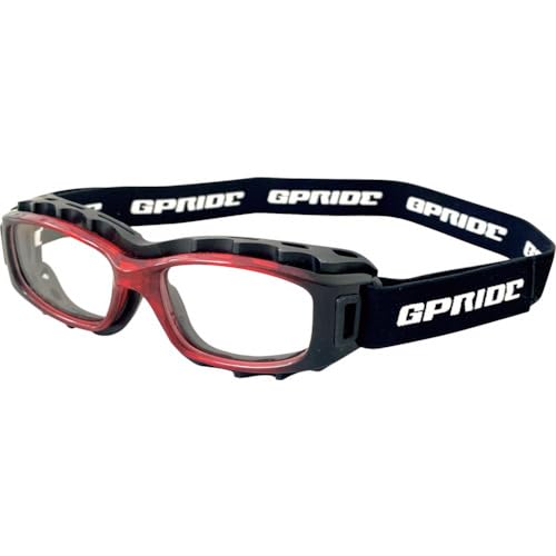 [グラスアート] ＥＹＥＧＬＯＶＥ ９３Ｍ 二眼型セーフティゴーグル レッド （度なしレンズ）