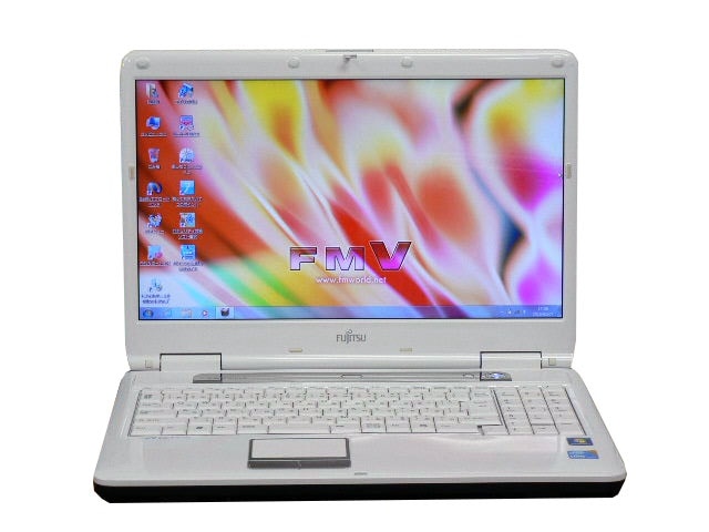ノートパソコン 中古パソコン NF/G50 ホワイト テンキー ノート 本体 Windows7 富士通 Core i3 DVD 4GB/500GB 送料無料 中古