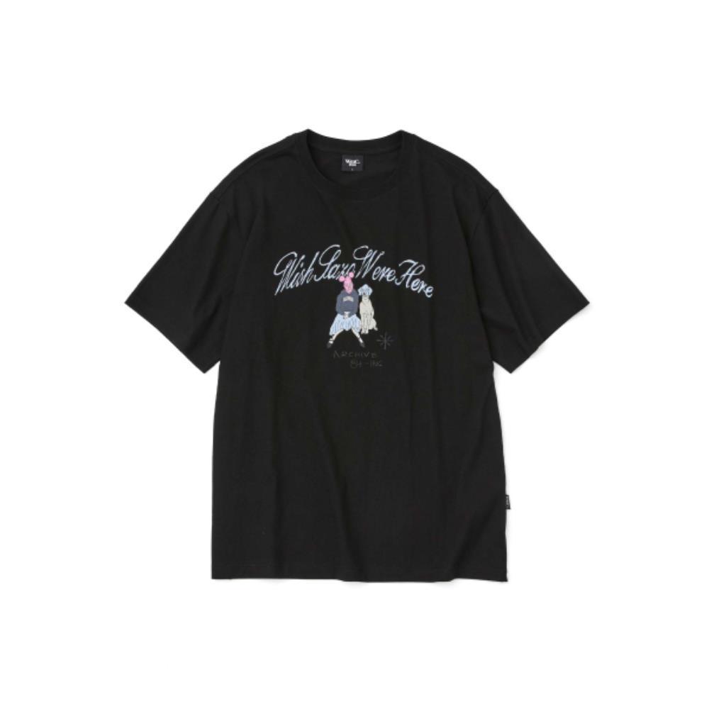 WMC With Dog T-Shirt BLACK O-MOBAS5M63506