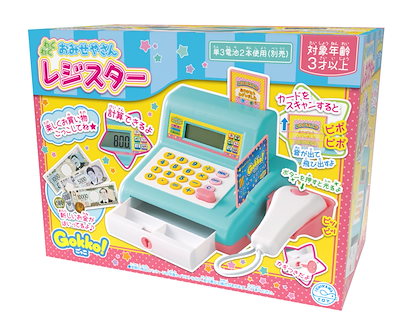 他サイト： 石川玩具　わくわくおみせやさんレジスター　ﾜｸﾜｸｵﾐｾﾔｻﾝﾚｼﾞｽﾀｰの商品画像