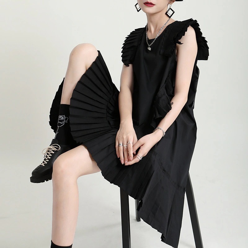 キャミワンピースノースリーブ 日系 ワンピース レディース ウエスト引き締め おしゃれ ノースリーブワンピース ロングワンピース シャツワンピース 韓国 ワンピース夏 韓国ファッション