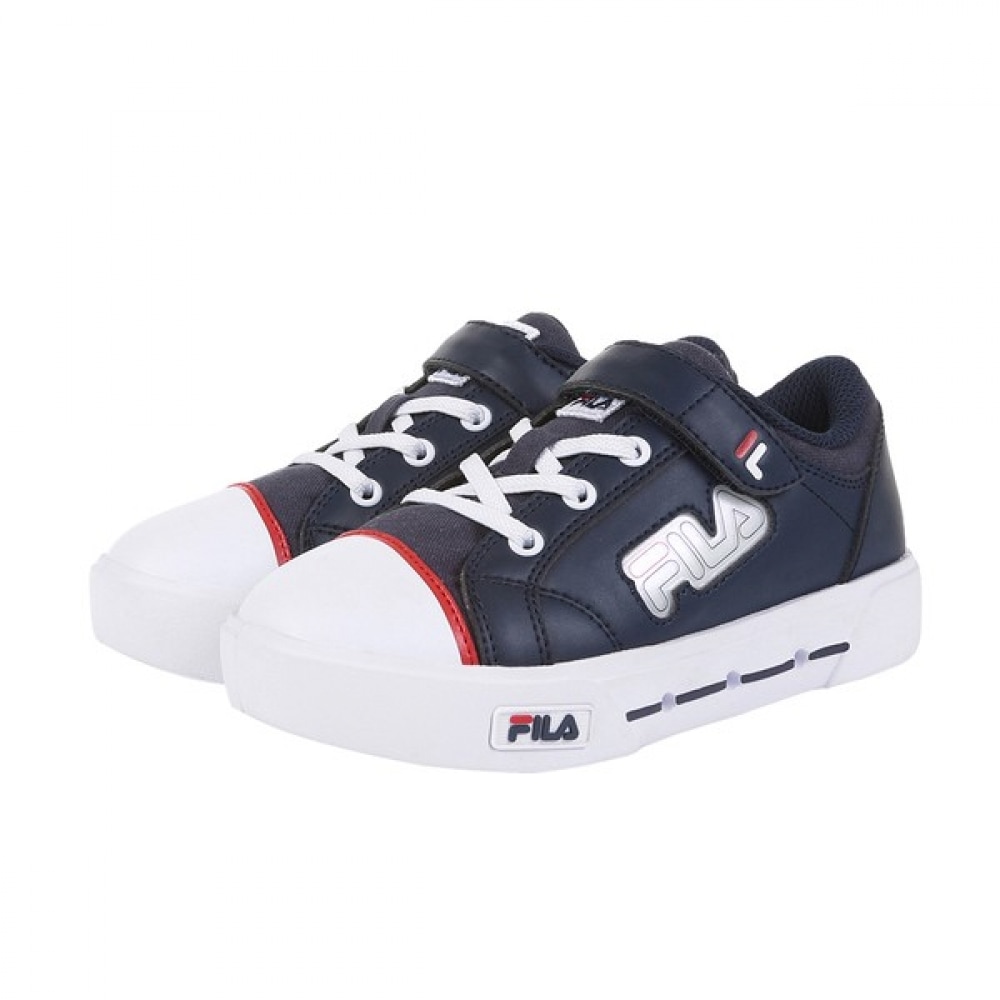 [トゥーボックス] フィラキッズコモライトロゴネイビー FLKCB3TSCO12NVY