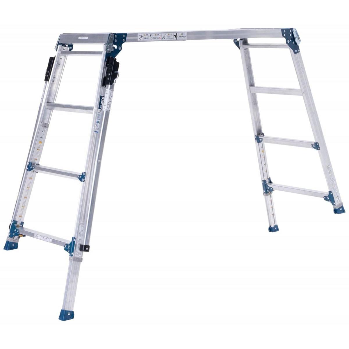 【I】ALINCO アルインコ 伸縮脚付足場台 PXGE-1014WT 足場台 足場 転落防止 踏台 【代引不可/北海道・沖縄・離島不可】