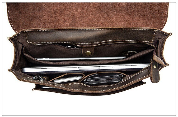 ショルダーバッグ 男女兼用 ビジネス ブリーフケース 斜め掛け 本革 肩掛け 通勤 牛革 大きめ