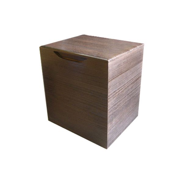 桐の米びつ/ライスストッカー [20kg用/焼桐] 泉州留河 日本製