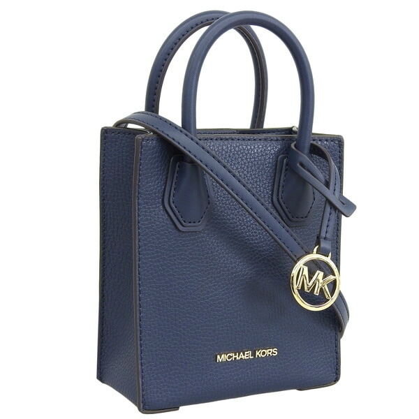 マイケルコース バッグ レディース 2WAY ショルダーバッグ アウトレット レザー ネイビー マーサー MERCER XS NS SHOPPER XBODY 35S1GM9T0L-NAVY MICH