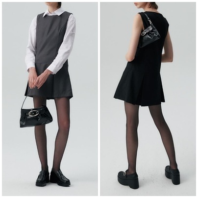 C 90S PLEATS DRESS 10,548円