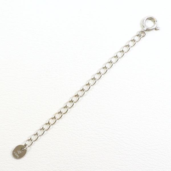 4℃ K18WG アジャスター 総重量約0.5g 約6cm ジュエリー 中古