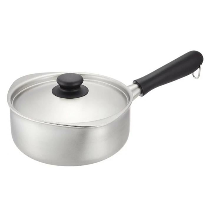 柳宗理 ステンレス 鍋 片手鍋18cm ガス火 IH対応 日本製 4905689313013 アルミ三層鋼 ガス対応 ih 蓋 蓋付