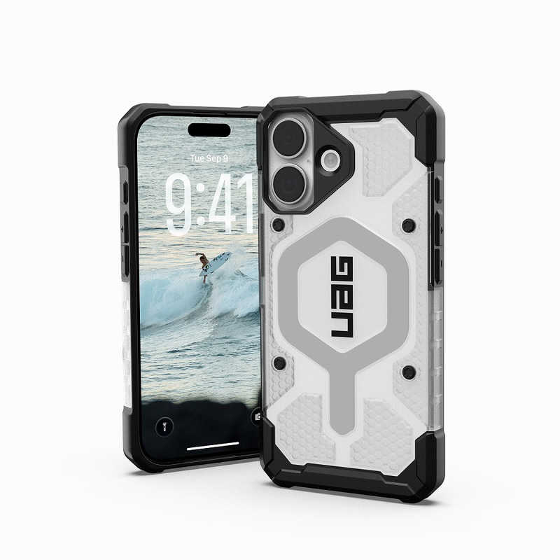 UAG　iPhone 17用 MagSafe対応 PATHFINDER CLEAR(アイス/シルバー)　UAG-IPH25MB-MS-I/S