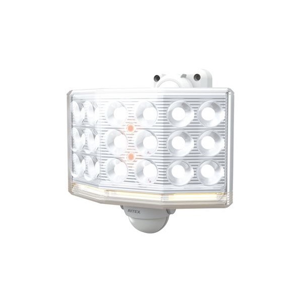 LED-AC1018 RITEX [フリーアーム式 ミニ LEDセンサーライト 18Wワイド]