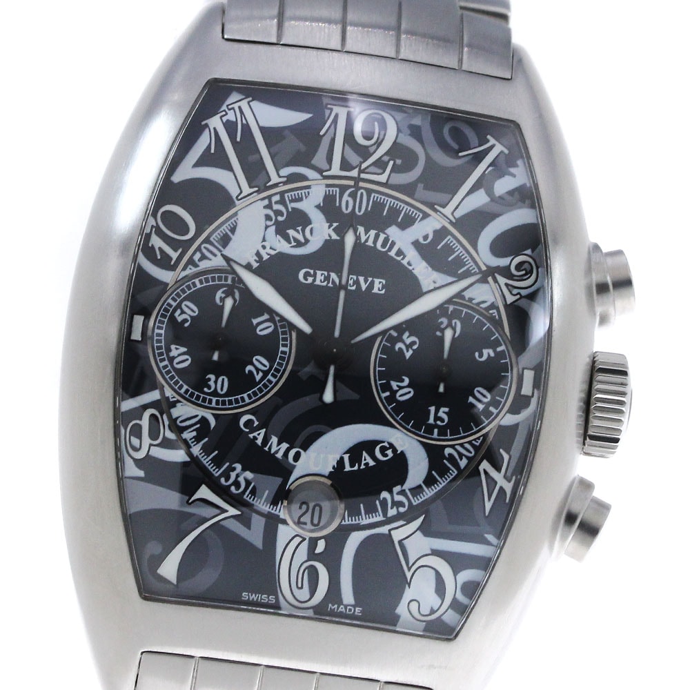 フランクミュラー FRANCK MULLER 8883CCCDTBR カサブランカ トノウカーベックス カモフラージュ 自動巻き メンズ 良品 _822786【中古】
