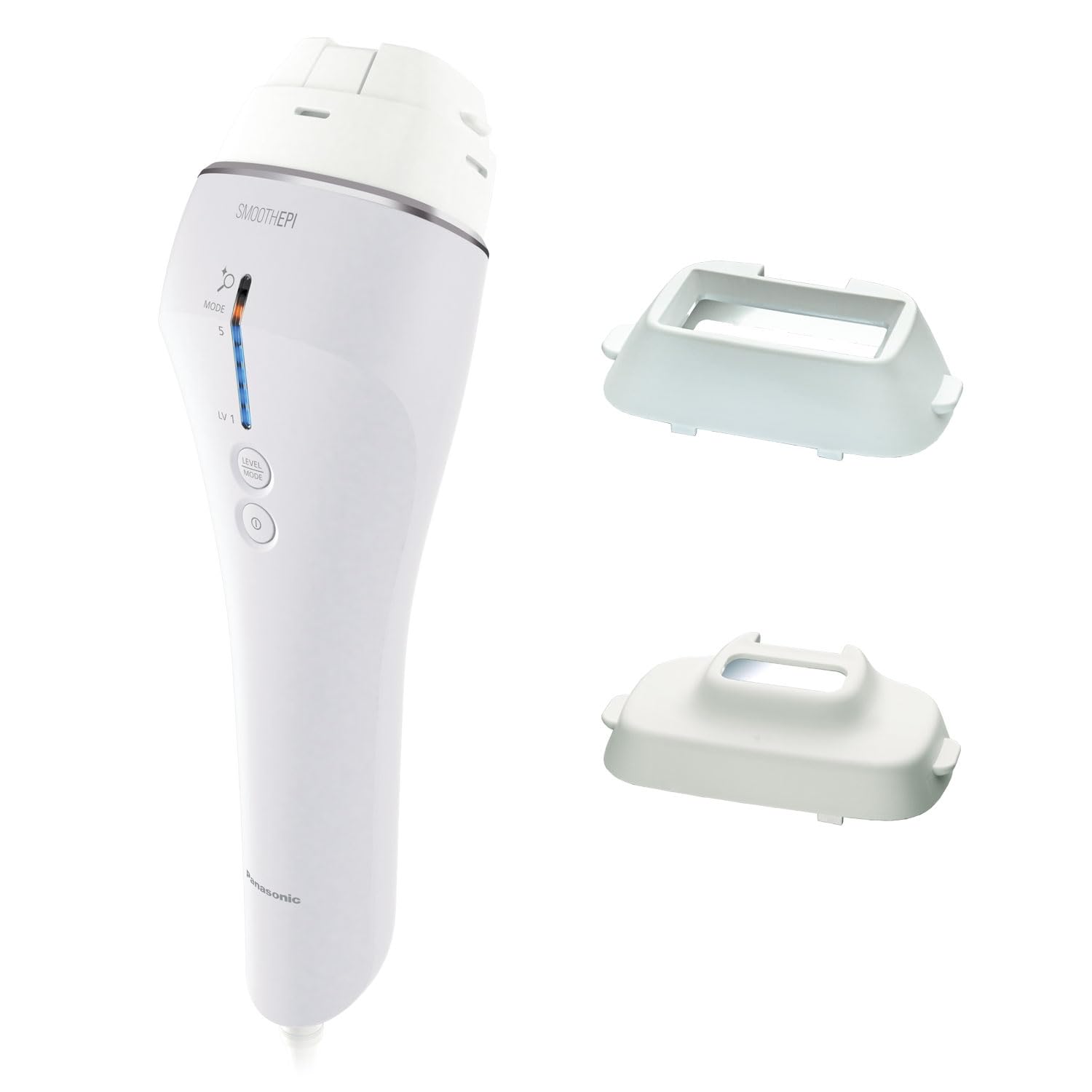 パナソニック 光美容器 ヒゲや男性のムダ毛にも 光エステ スムースエピ ボディ&フェイス用 スピード パワー グレー ES-NWPKA-H
