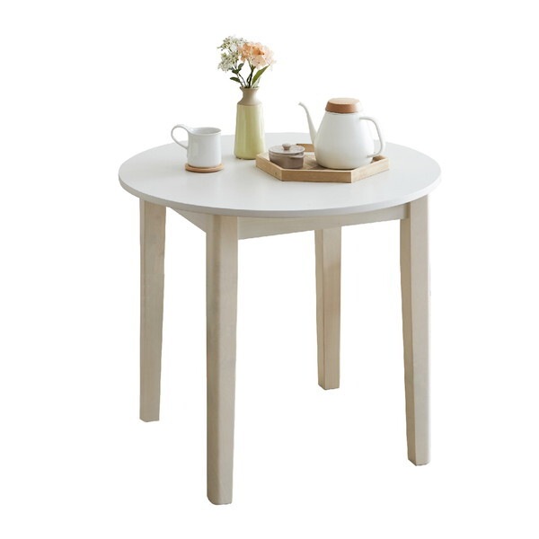 後藤家具物産 DT80-ERN-WH ホワイト エレン ダイニングテーブル メーカー直送