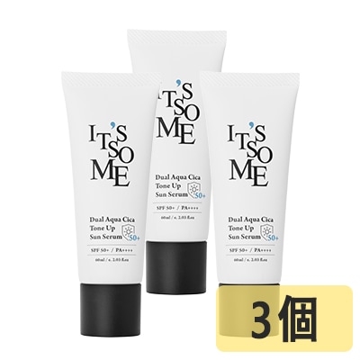 [1+1+1] デュアルアクアシカトンアップサンセラム 3個