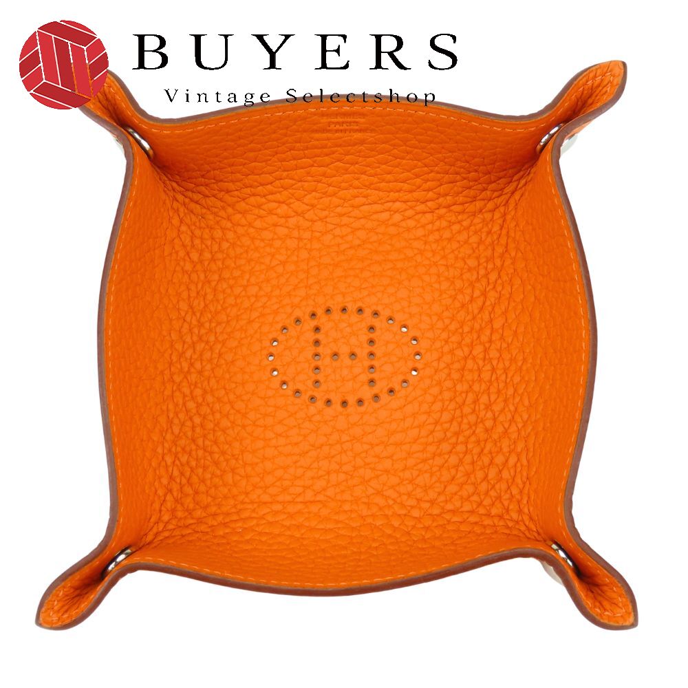 中古 その他小物 ヴィドポッシュミニ トリヨンクレマンス オレンジ オレンジ R刻印 アクセサリートレー インテリア レディース 女性