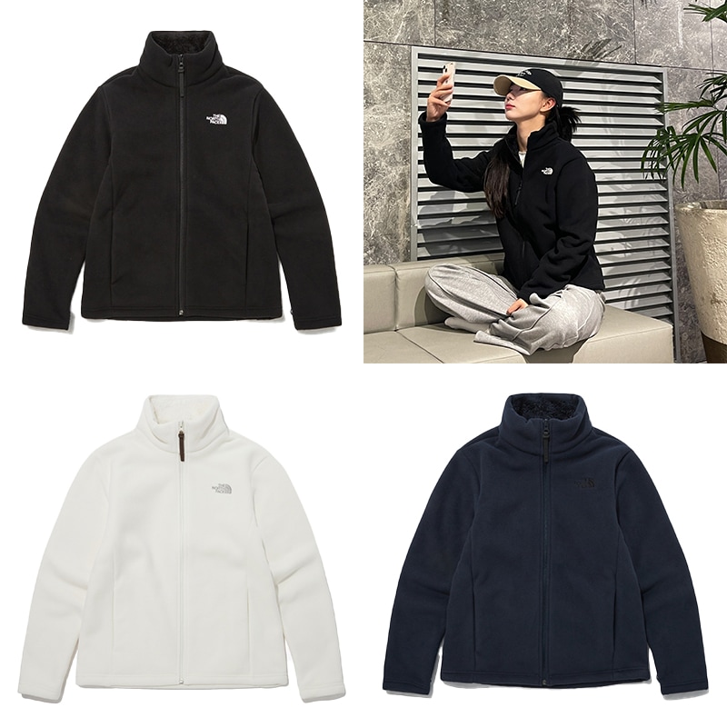 TNF WS FURRY FLEECE JACKET 人気商品 カップルアイテム 23FW