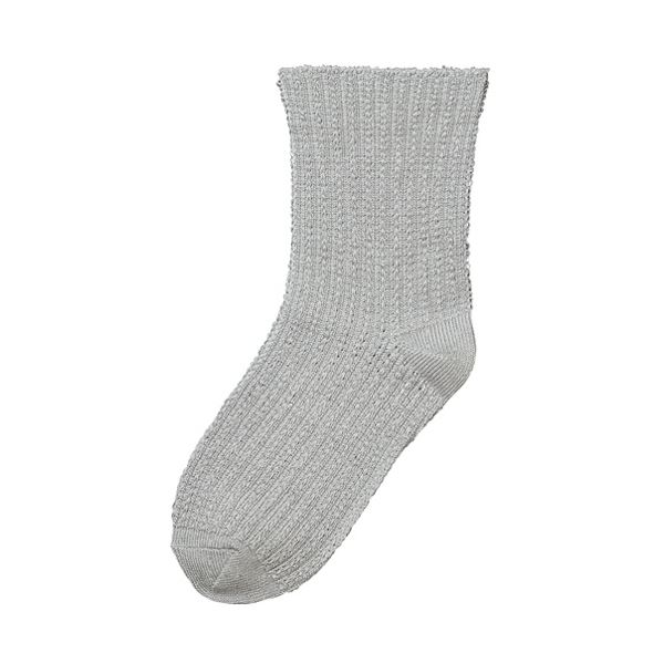 （まとめ）ケアファッション ゴムなし幅広ソックス(紳士) グレー 089296-11 1足(×5セット)