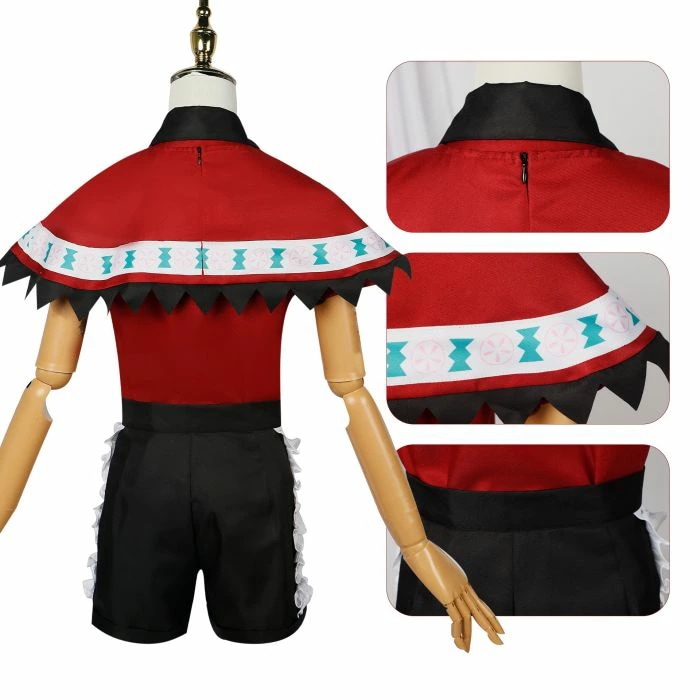 期間限定600円クーポン!コスプレ衣装 ステージ服 推しの子 ルビー MEMちょ 有馬かな キャラクター B小町 コスチューム 仮装 変装 制服 変身 仮装 アイドル 仮装 アニメ 祭り イベント c