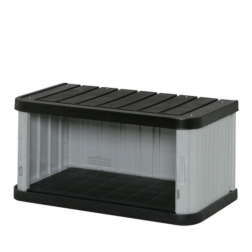 即日発送 アイリスオーヤマ ロッカー ミニロッカー ブラック/グレー 幅90×奥52×高45cm ML-450V