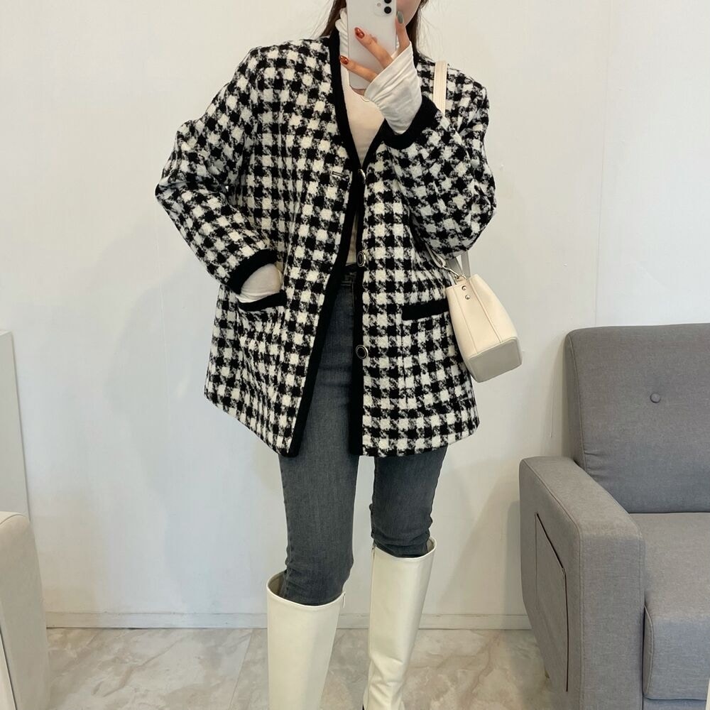 [2col] 超おすすめ！ 高クオリティ キルティング ジャケット ツイードジャケット 冬ジャケット コートジャケットその他 アウター