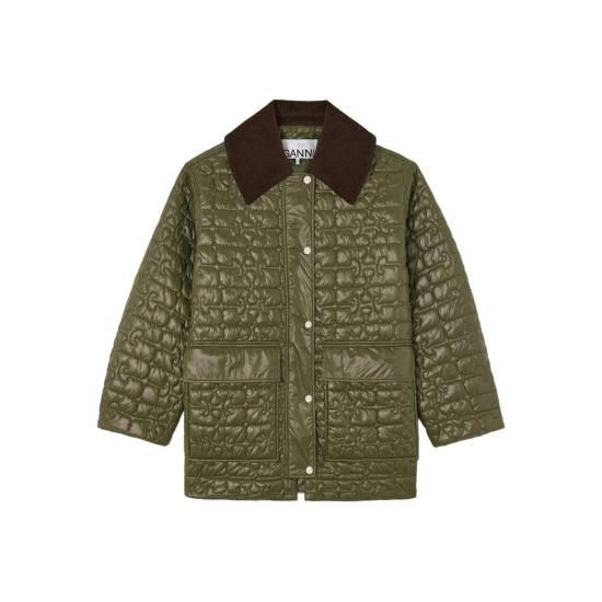 GANNI Women Jackets A1010078 861 GREEN