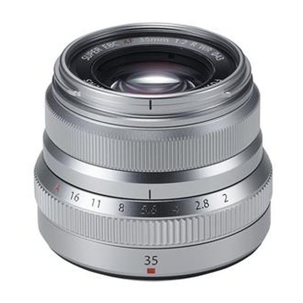 【新品】FUJIFILM 富士フイルム カメラレンズ XF35mmF2 R WR FUJINON(フジノン) シルバー