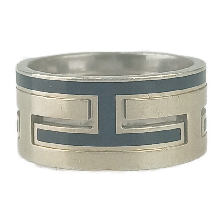 HERMES エルメス 指輪 ムーブアッシュ リング - シルバー Ag925 ユニセックス ＃56【本物保証】