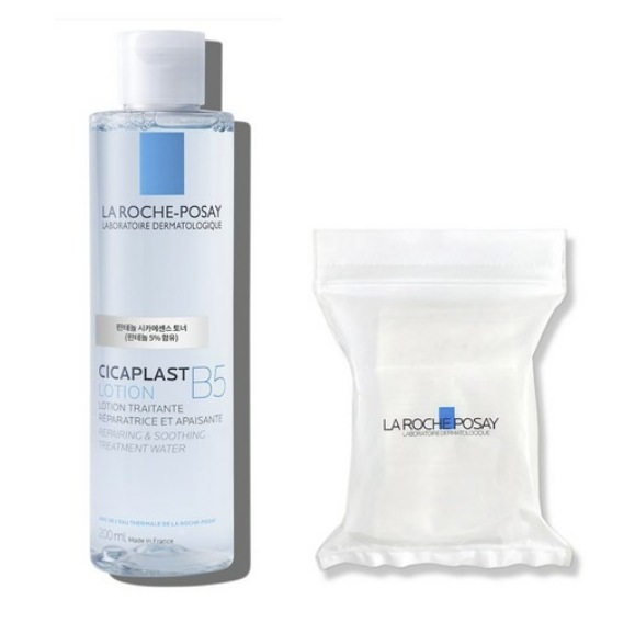 シカプラストトナー 200ml + ビーガンコットンパッド 30枚セット 肌を落ち着かせる化粧水