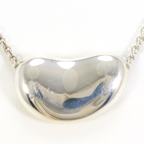 ティファニー ビーン シルバー ネックレス ジュエリー 中古