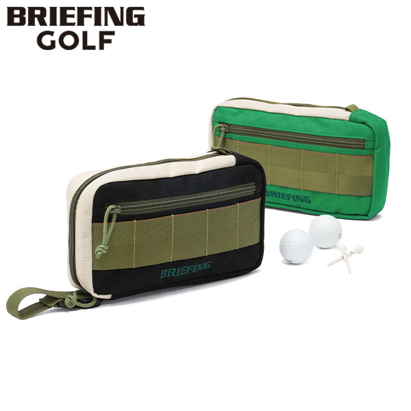 日本正規品 メンズ レディース 小物入れ 大きめ ゴルフ用品 軽量 ハンドル付き WOODLAND SERIES RECTANGLE POUCH WL BRG241G36