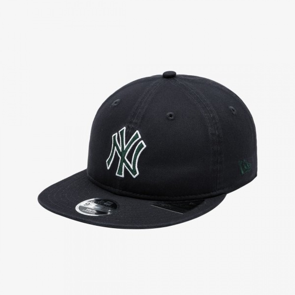 MLBキッズニューヨークヤンキスレトロクラウンストラップバックネイビー146