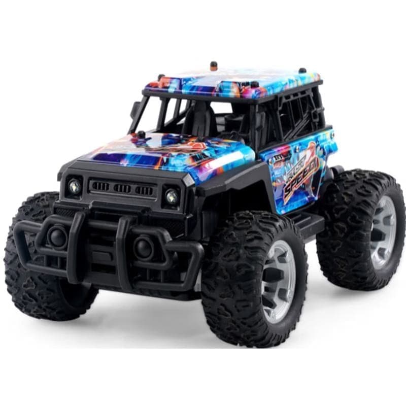 リモコンカー男の子おもちゃクロスカントリーリモコン車ドリフト大足よじ登る特技車子供の誕生日プレゼント子供【レトロイエロー】大輪クロスカントリー車