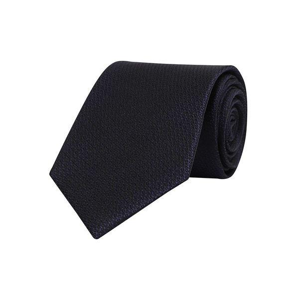 シルク混紡ツートンマイクロドットソリッドネクタイネイビー_P416734711